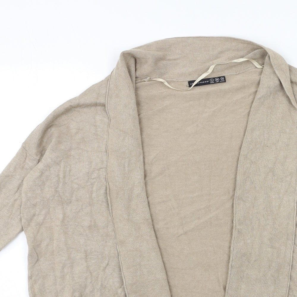 Womens UK Size 6 Atmosphere Beige Cardigan Jumper