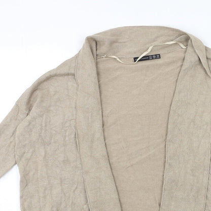Womens UK Size 6 Atmosphere Beige Cardigan Jumper