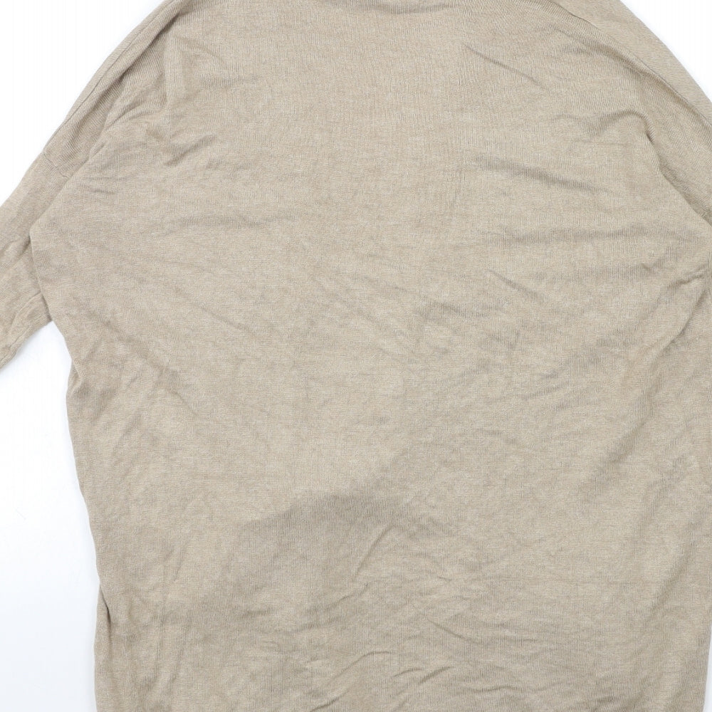 Womens UK Size 6 Atmosphere Beige Cardigan Jumper