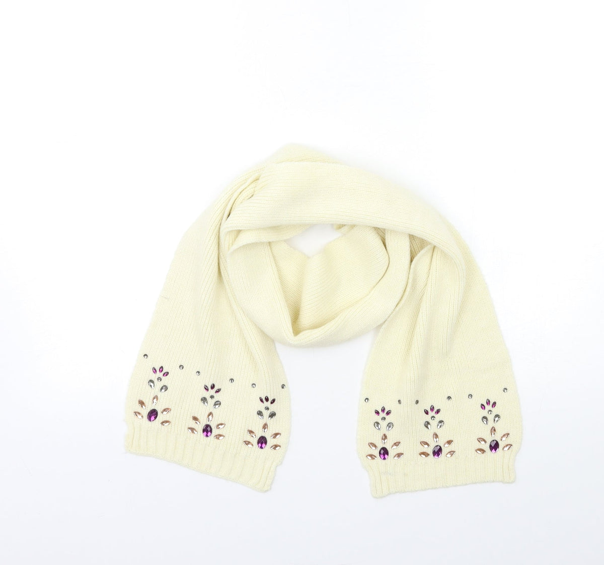 Preworn Womens Beige    Scarf