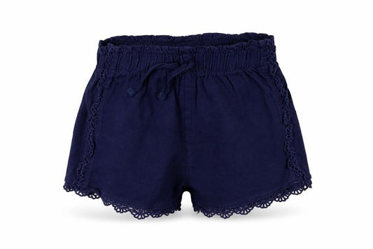 Tu Girls Blue   Sailor Shorts Size 6 Years