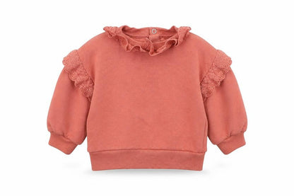 Primark Baby Pink   Pullover Jumper Size 3-6 Months  - frill