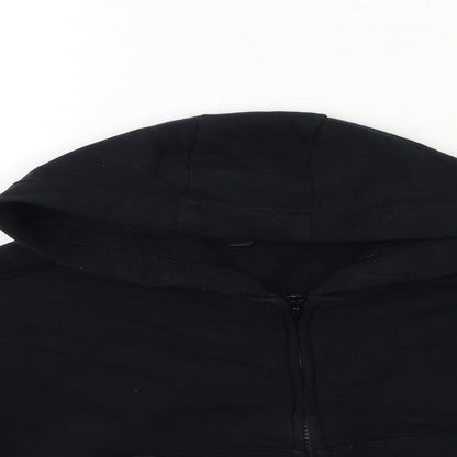 George Boys Black   Pullover Hoodie Size 7 Years