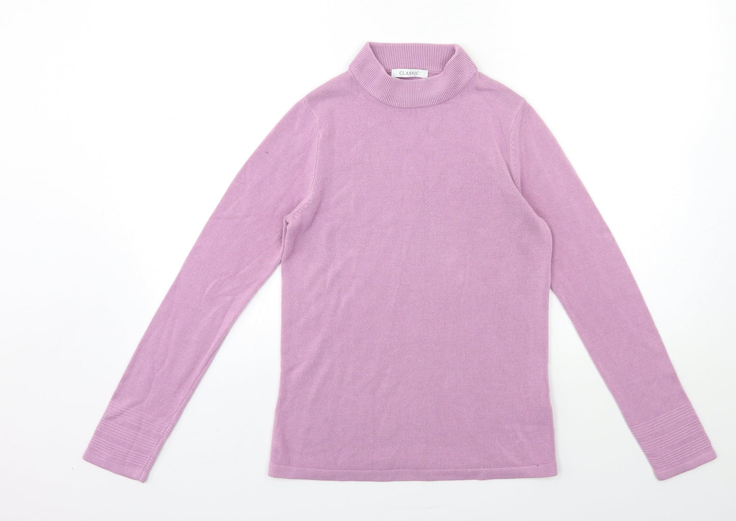 Womens UK Size 6 Marks and Spencer Purple Pullover Jumper