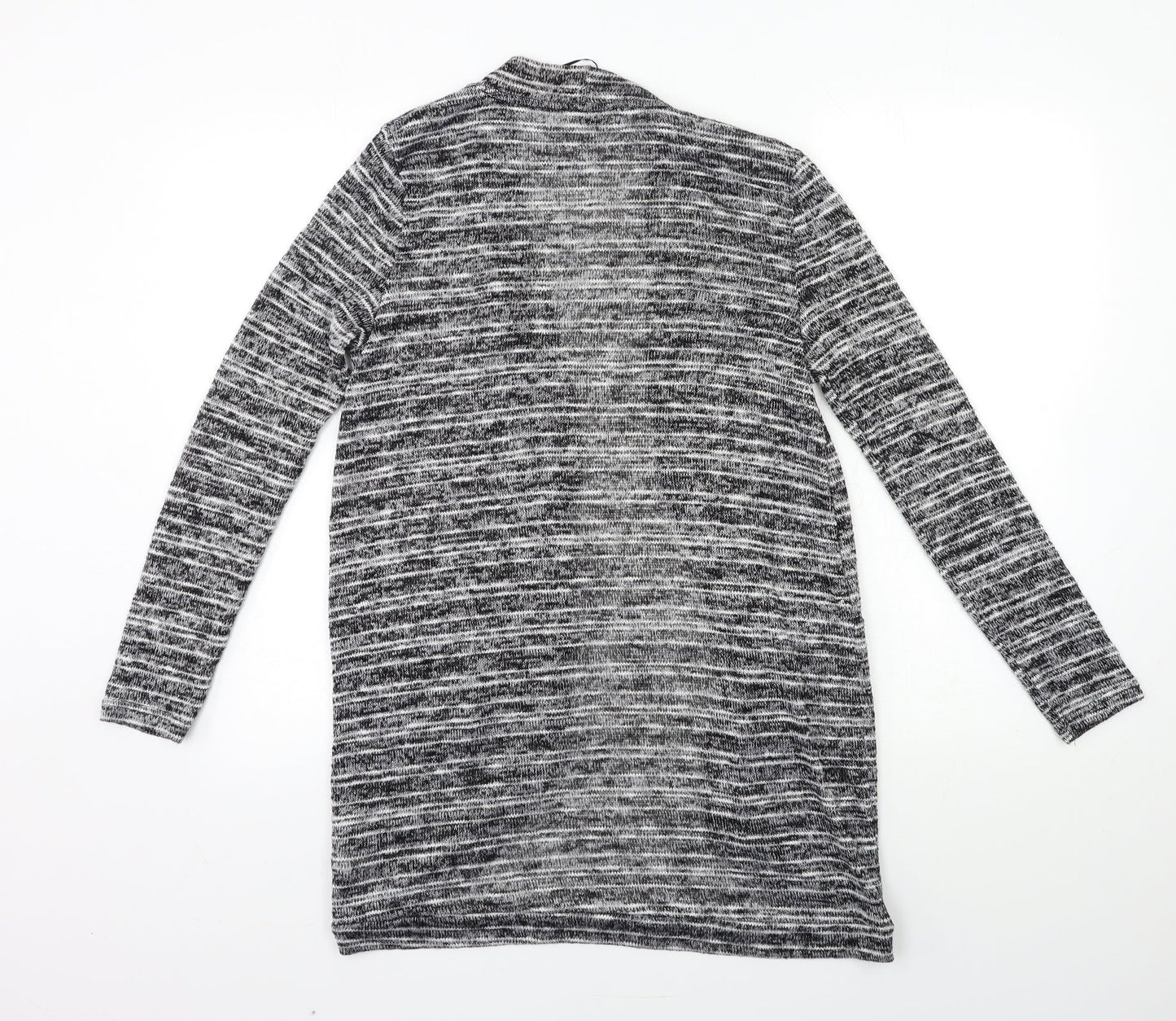 Womens UK Size 12 Papaya Black Cardigan Jumper