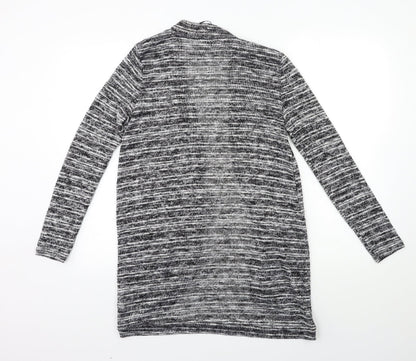 Womens UK Size 12 Papaya Black Cardigan Jumper