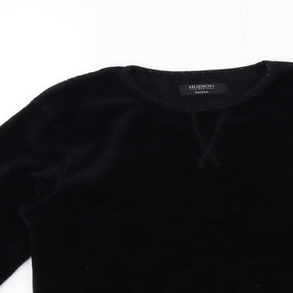 Hudson Boys Black  Fleece  Pyjama Top Size S