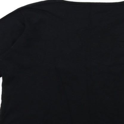 Womens UK Size L casamia Black Pullover Jumper