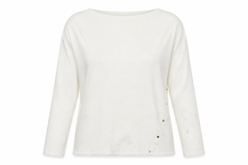Womens UK Size 20 Papaya White Pullover Jumper
