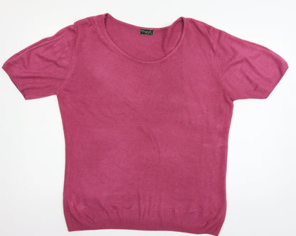 Orignals Womens Pink  Knit Pullover Jumper Size 20