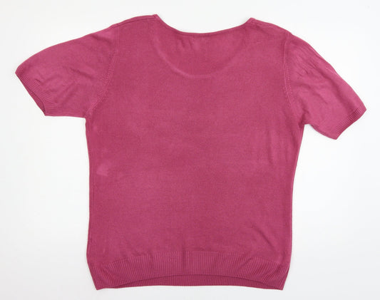 Orignals Womens Pink  Knit Pullover Jumper Size 20