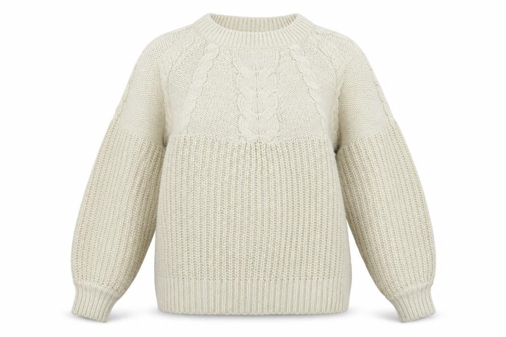 Womens UK Size L Dorothy Perkins Ivory Pullover Jumper