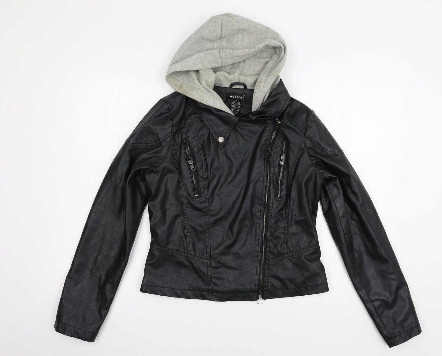 Wetseal Womens Black   Jacket  Size L