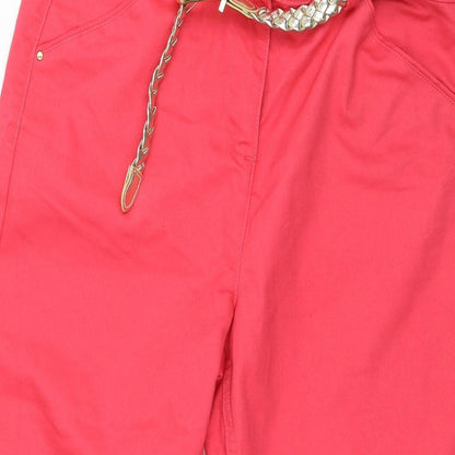 Soon Womens Pink  Denim Skinny Jeans Size 12 L22 in