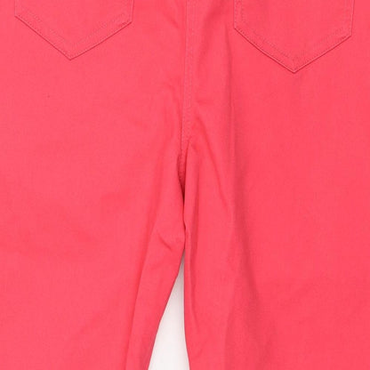 Soon Womens Pink  Denim Skinny Jeans Size 12 L22 in