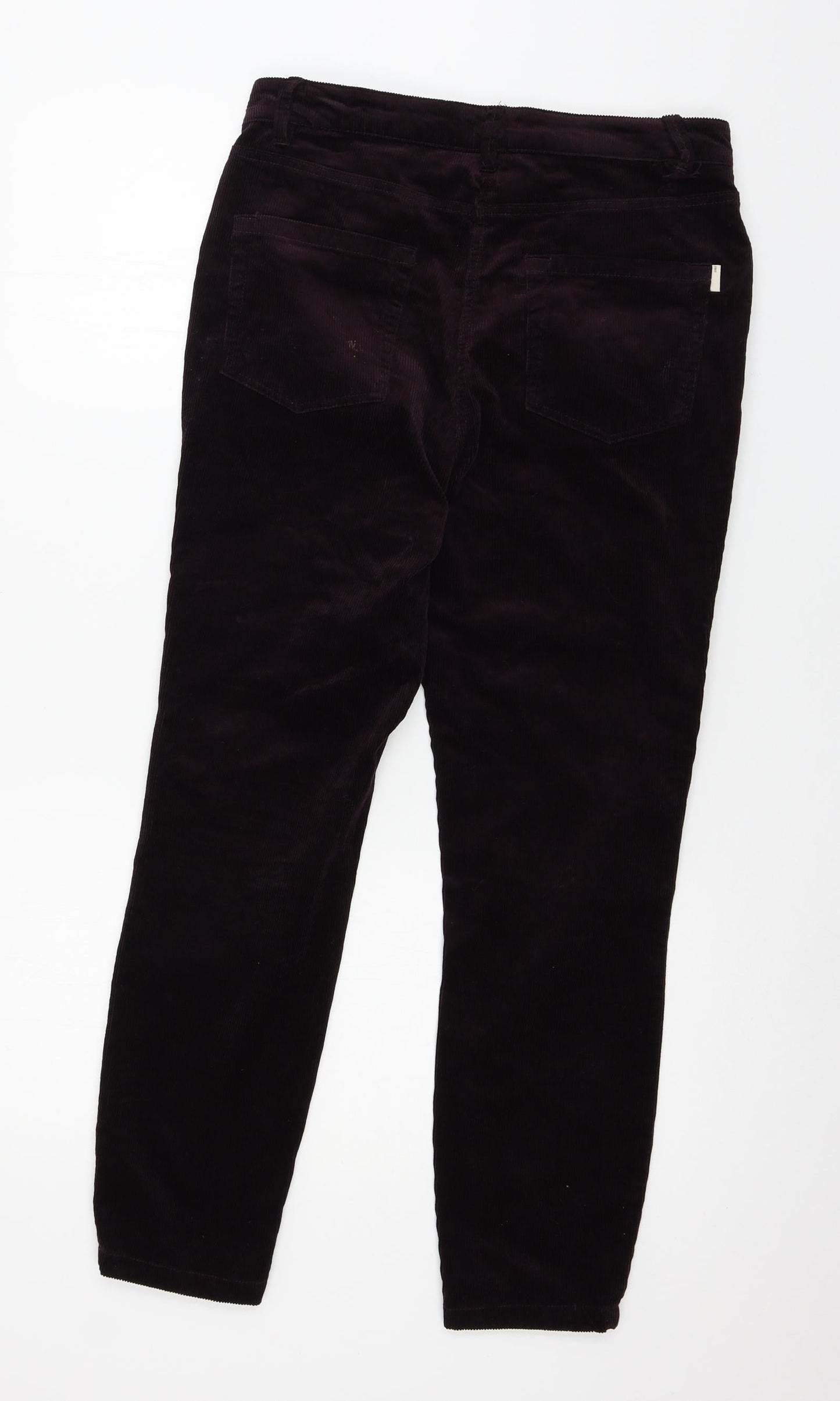 NEXT Womens Purple  Corduroy Skinny Jeans Size 12 L26 in