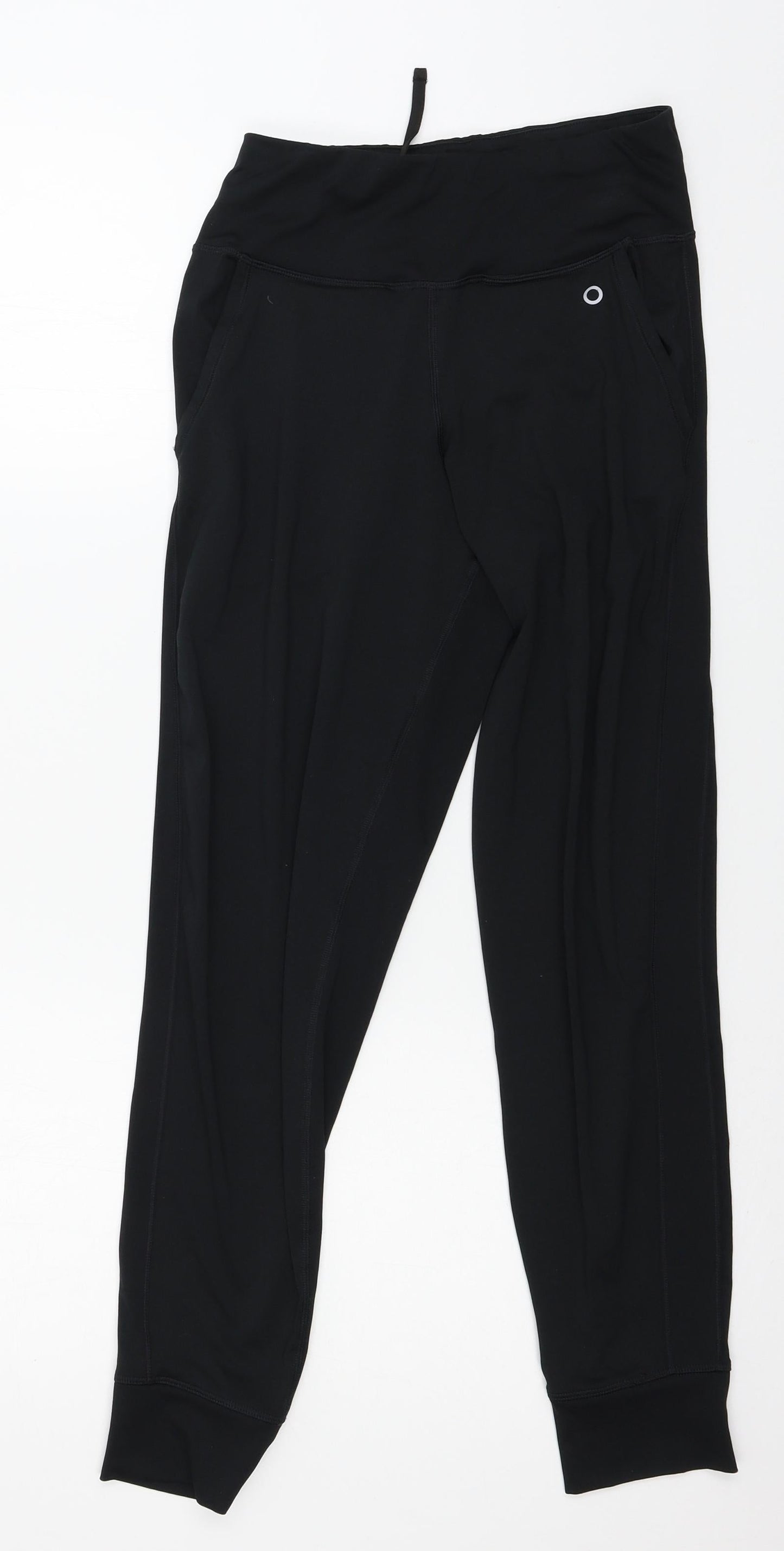 Womens UK Size 8 Marks and Spencer  Capri Black Leggings