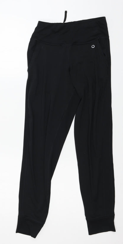 Womens UK Size 8 Marks and Spencer  Capri Black Leggings