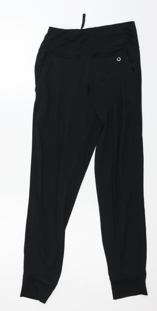 Womens UK Size 8 Marks and Spencer  Capri Black Leggings