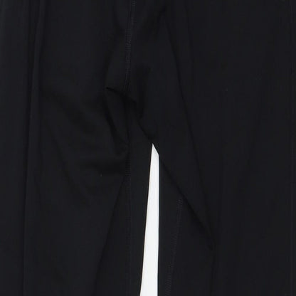 Womens UK Size 8 Marks and Spencer  Capri Black Leggings