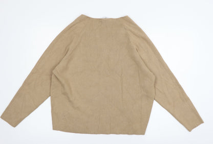 Womens UK Size XL Principles Brown Pullover Jumper