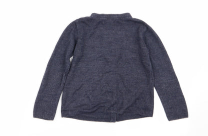Primark Girls Blue   Cardigan Jumper Size 5-6 Years