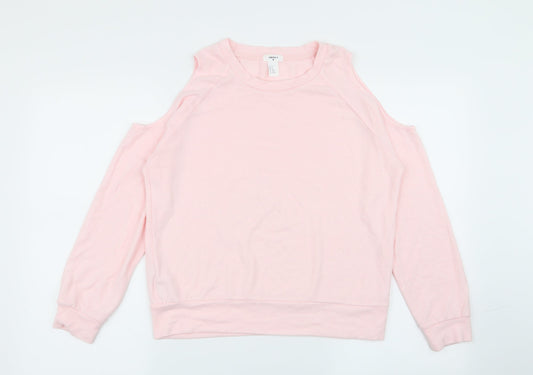 FOREVER 21 Womens Pink   Pullover Jumper Size M