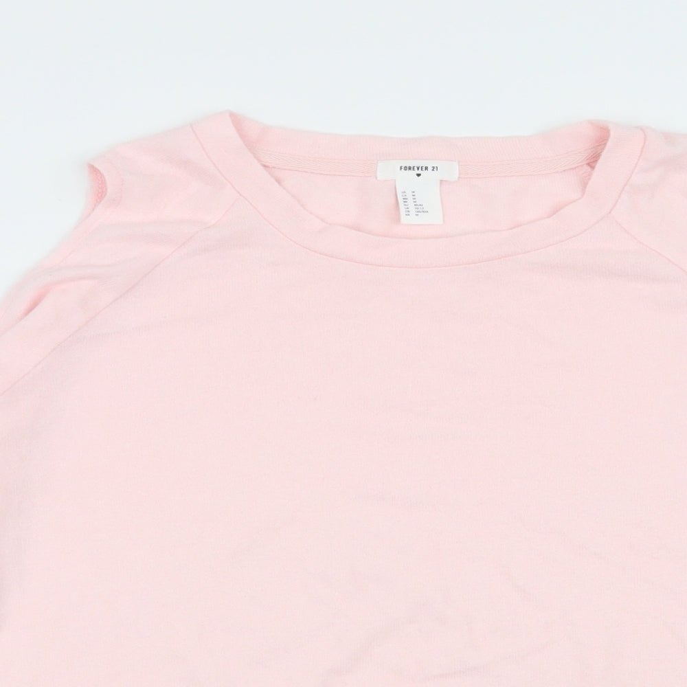 FOREVER 21 Womens Pink   Pullover Jumper Size M