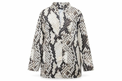 PLT Womens Multicoloured Geometric  Jacket Blazer Size 8