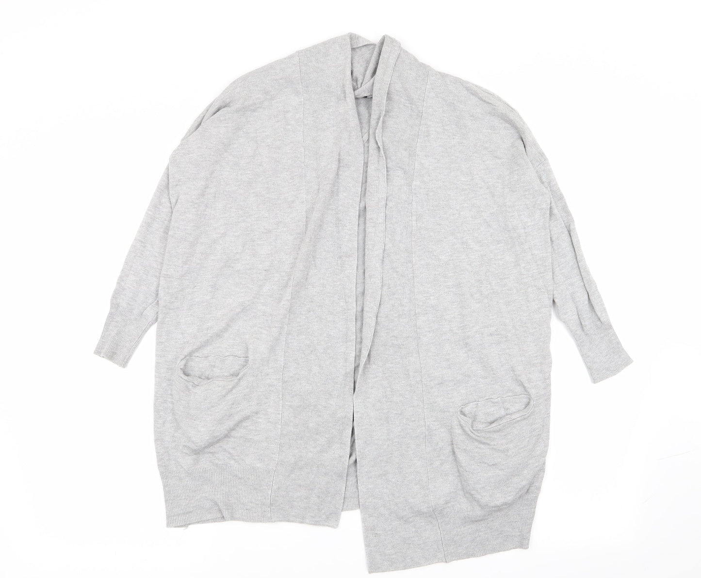 Primark Womens Grey   Cardigan Jumper Size 6