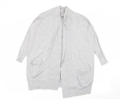 Primark Womens Grey   Cardigan Jumper Size 6