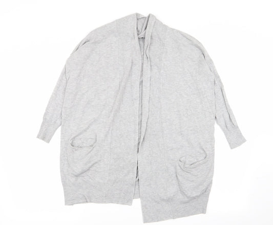 Primark Womens Grey   Cardigan Jumper Size 6