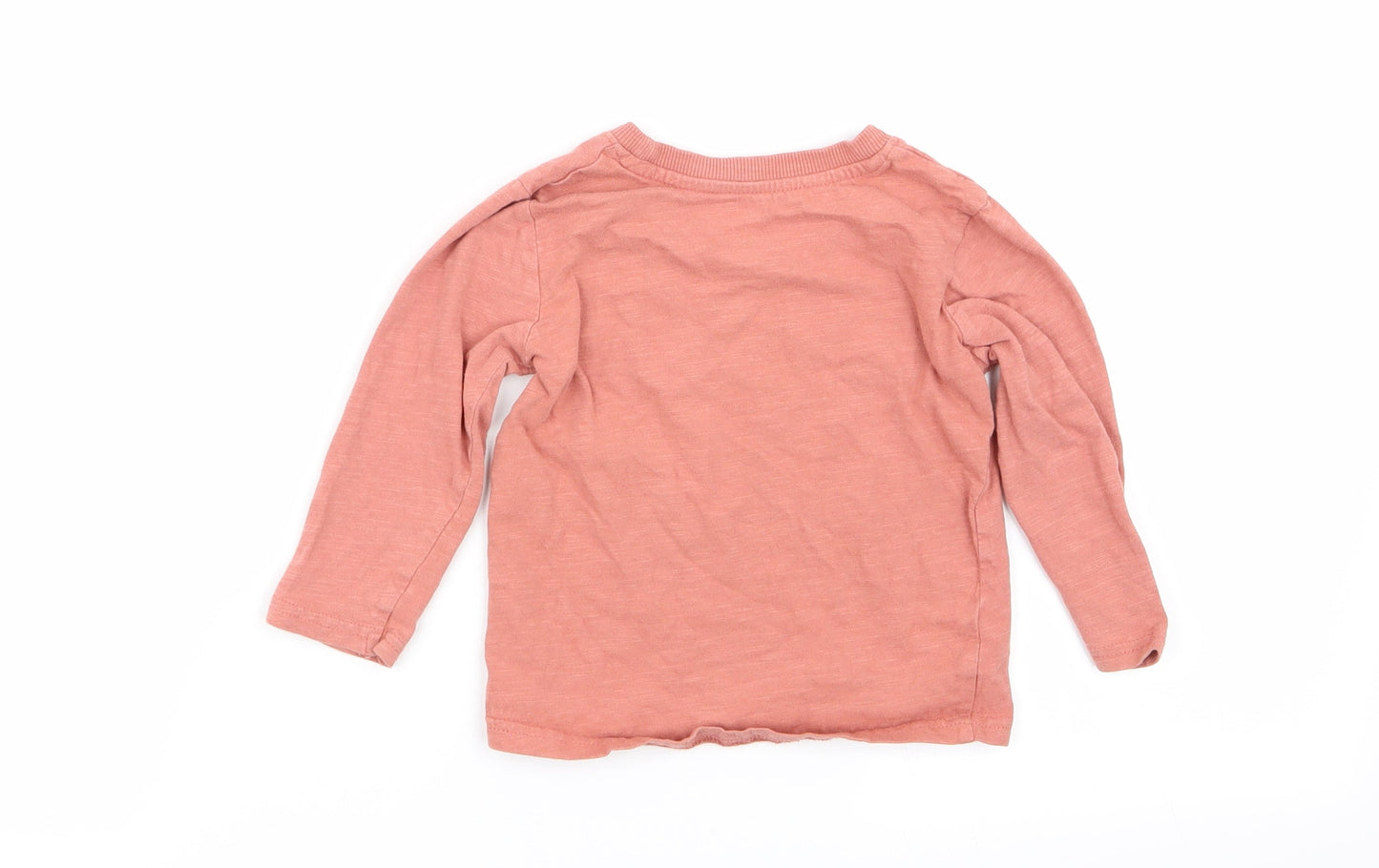 Primark Girls Pink   Basic T-Shirt Size 12-18 Months