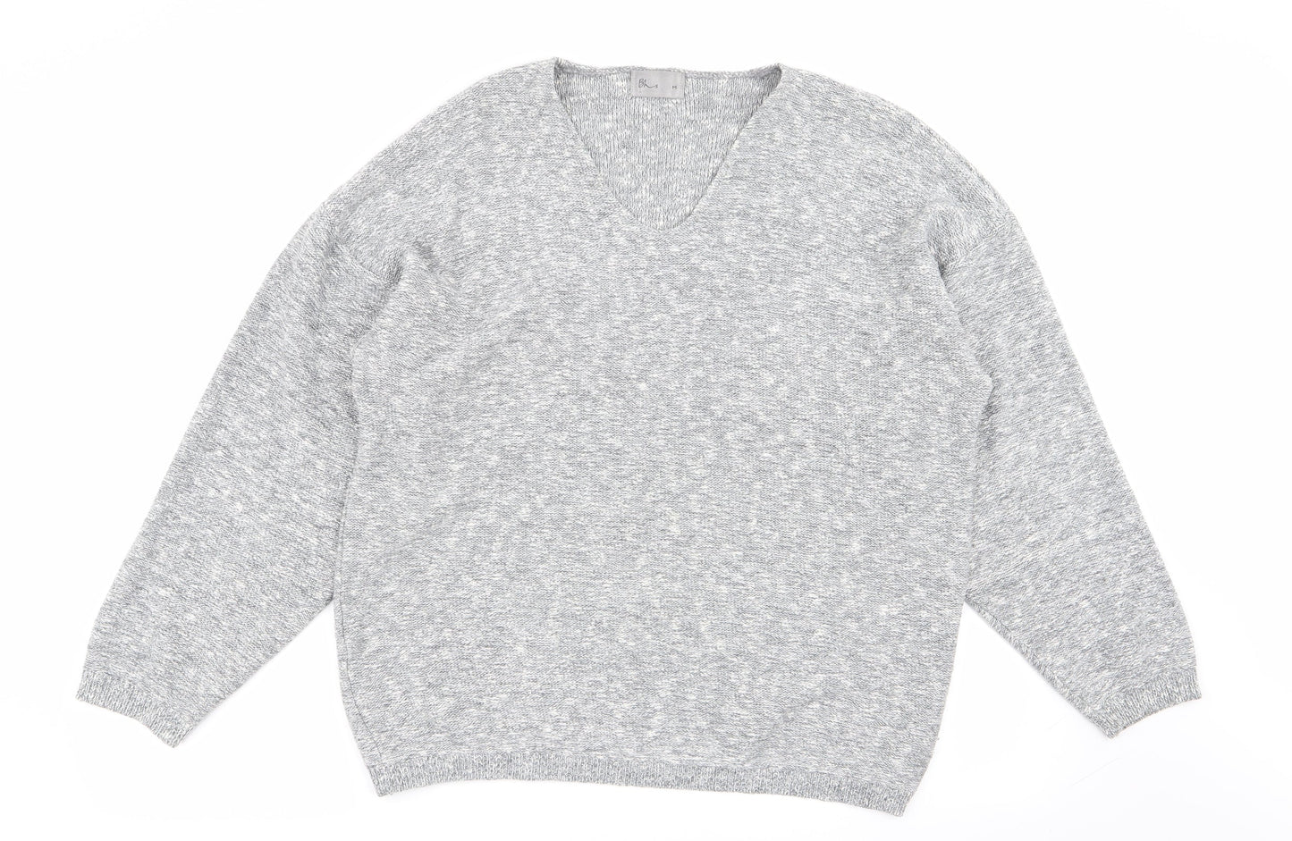 Womens UK Size M BHS Grey Pullover Jumper