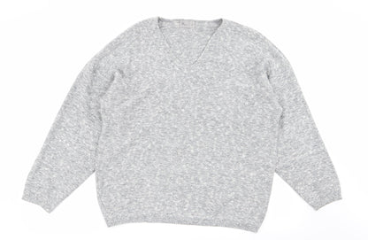 Womens UK Size M BHS Grey Pullover Jumper