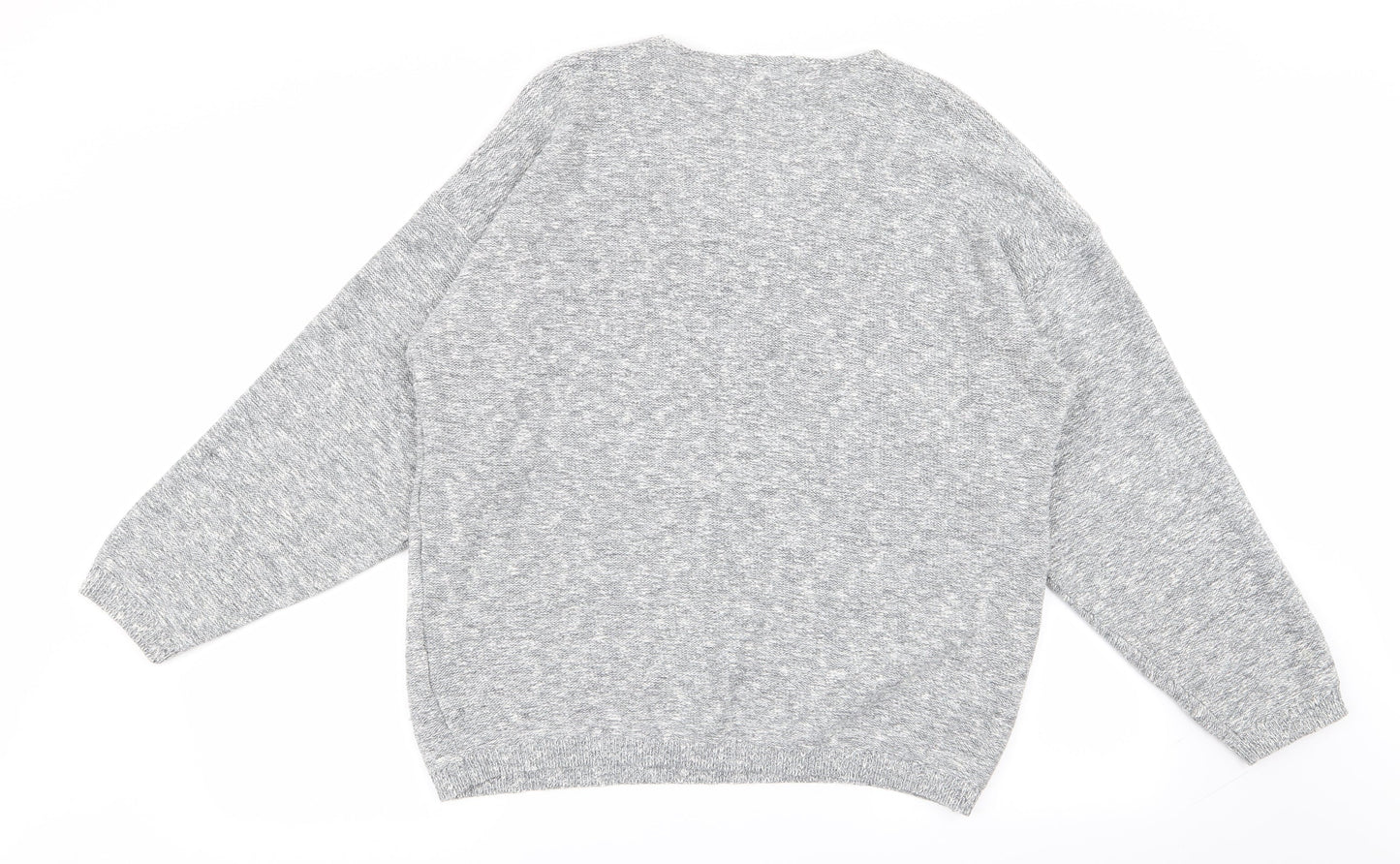 Womens UK Size M BHS Grey Pullover Jumper