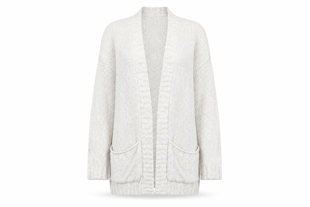 Next Womens Beige   Cardigan Jumper Size 10
