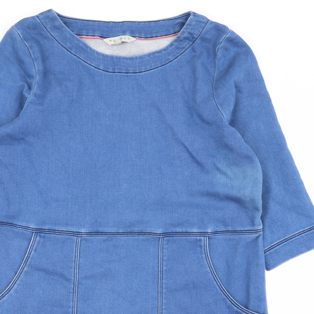 Nutmeg Womens Blue   A-Line  Size 12