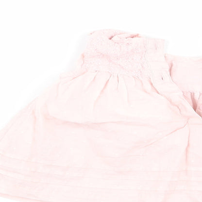 Asda George Girls Pink   Fit & Flare  Size 0-3 Months