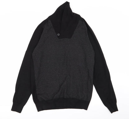 NEXT Mens Black   Pullover Jumper Size M