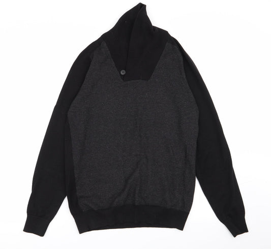 NEXT Mens Black   Pullover Jumper Size M