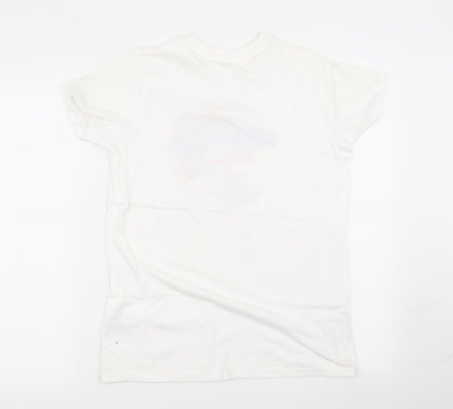 Primark Boys White   Basic T-Shirt Size 13 Years