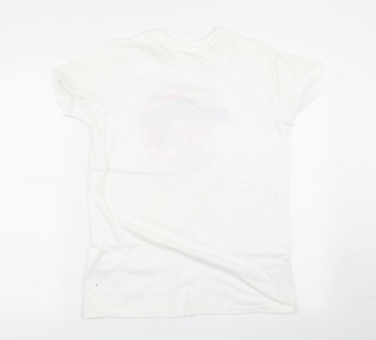 Primark Boys White   Basic T-Shirt Size 13 Years
