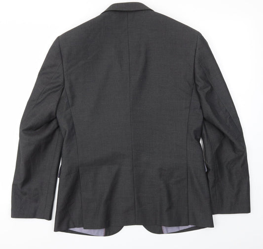 TU Mens Grey   Jacket Blazer Size 38