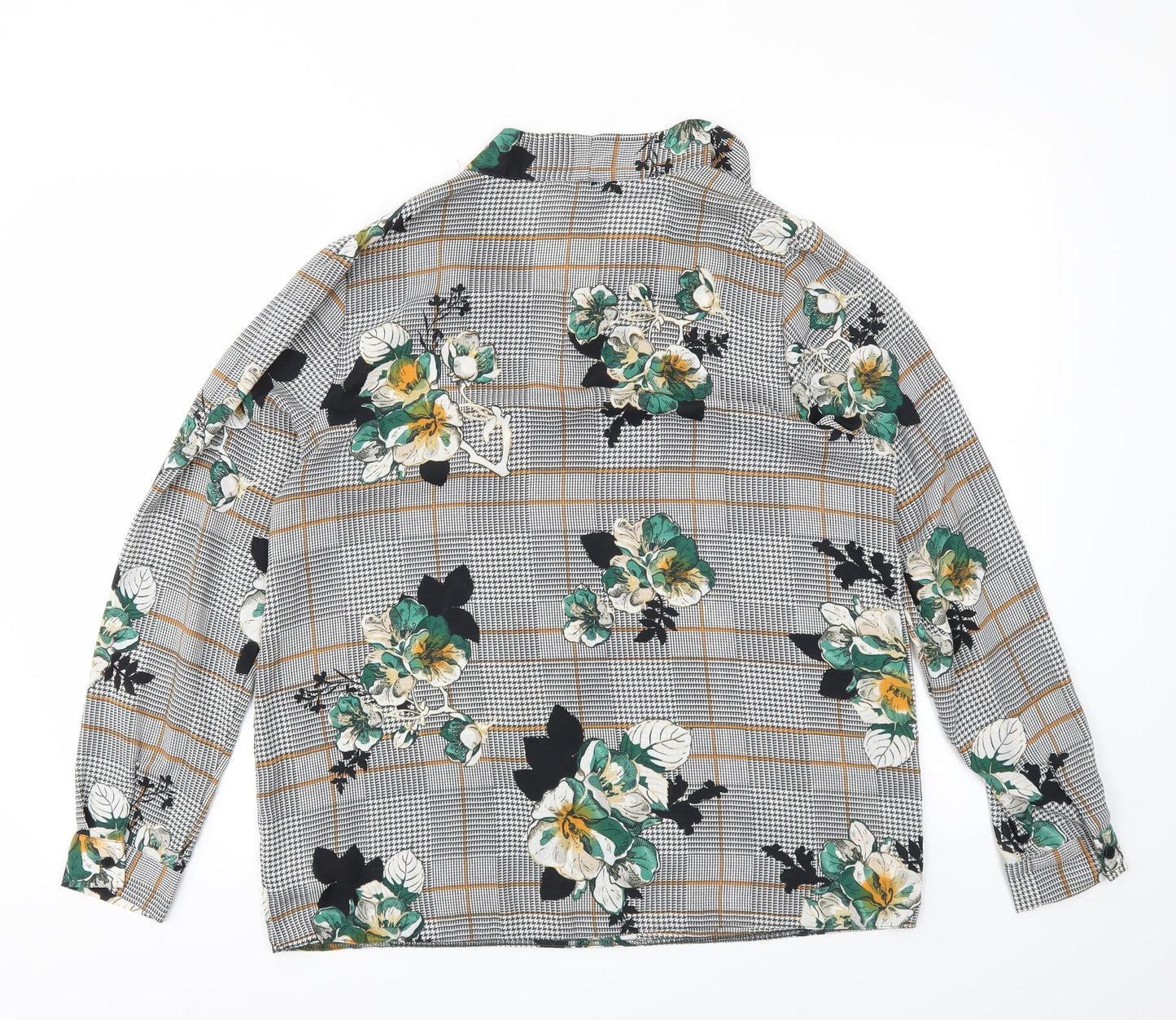 F&F Womens Multicoloured Geometric  Basic Blouse Size 12