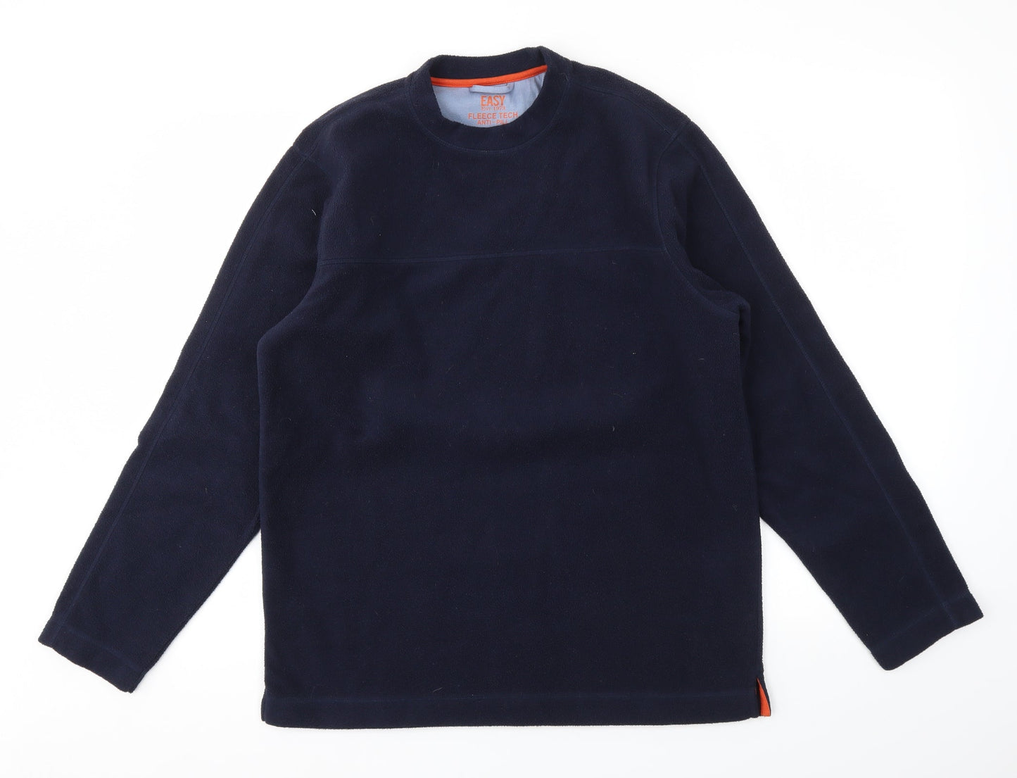 Mens UK Size S Easy Blue Pullover Sweatshirt