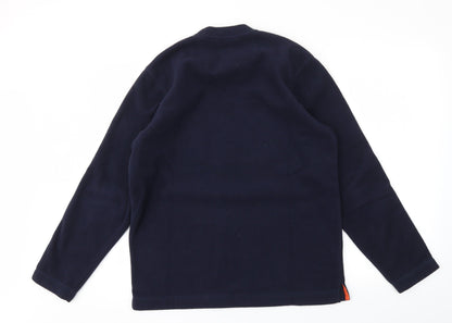 Mens UK Size S Easy Blue Pullover Sweatshirt