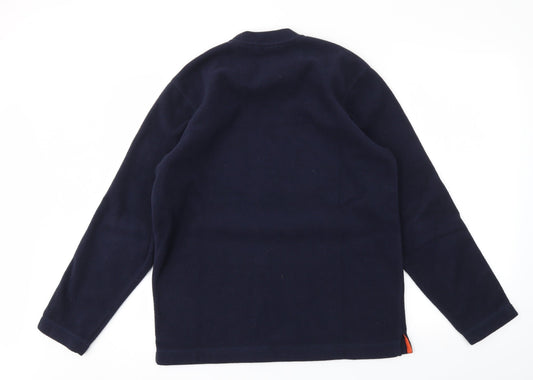 Mens UK Size S Easy Blue Pullover Sweatshirt