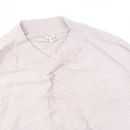 Womens UK Size XS River Island Pink Pullover Jumper