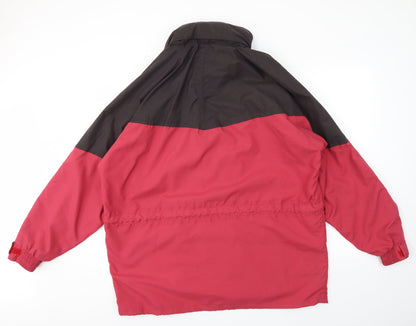 Mens UK Size L Far Ridge Red Jacket
